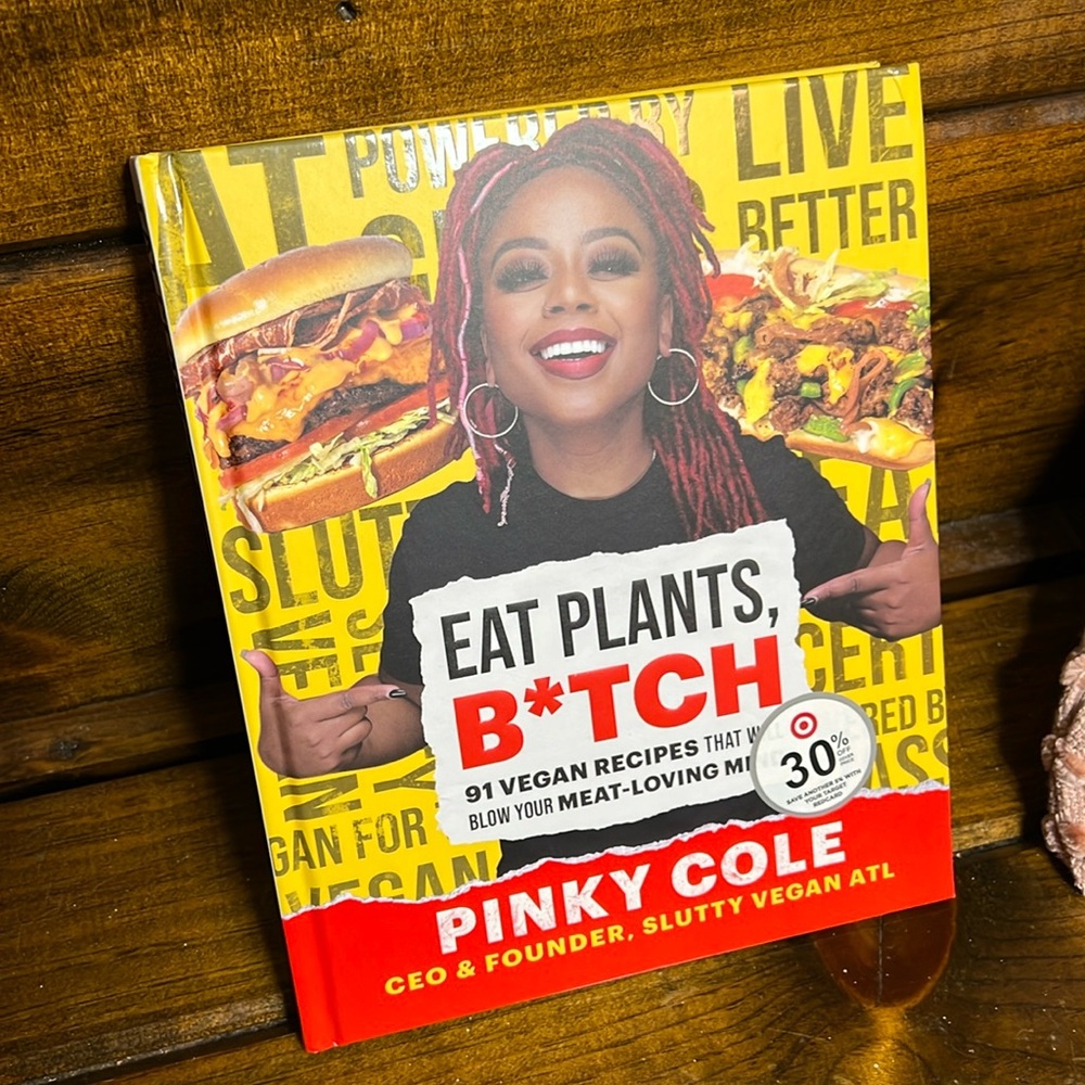 NWT Pinky Cole Vegan Cookbook